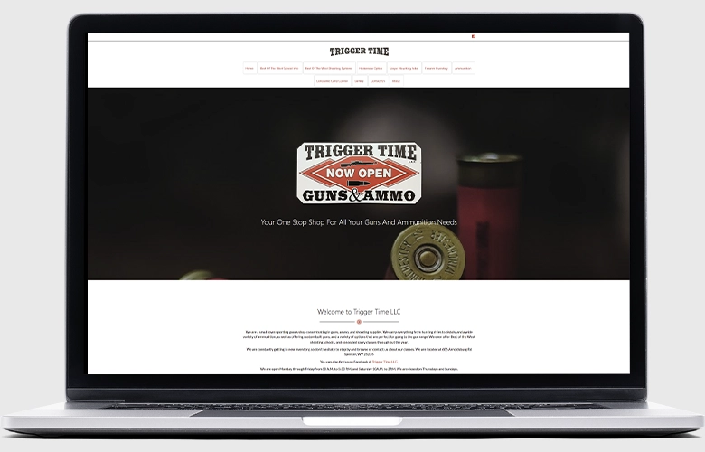Trigger Time LLC website screenshot